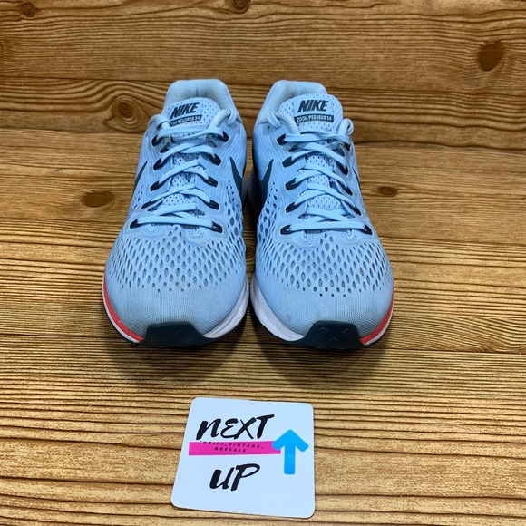 *SOLD* Nike Zoom Pegasus 34 Ice Blue Running Shoe - Picture 4 of 11